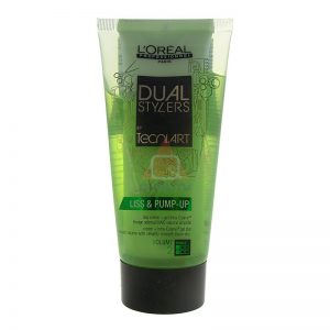 L'oreal Dual Stylers by Tecni.Art Liss & Pump-Up Krem + żel - 150ml