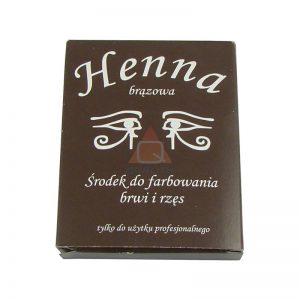 HENNA SZCZECIŃSKA W PROSZKU BRĄZOWA 25g